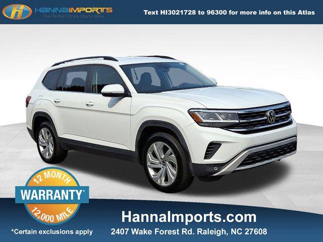 2021 Volkswagen Atlas SE with Technology — SUV — 84,196 mi — Raleigh, NC