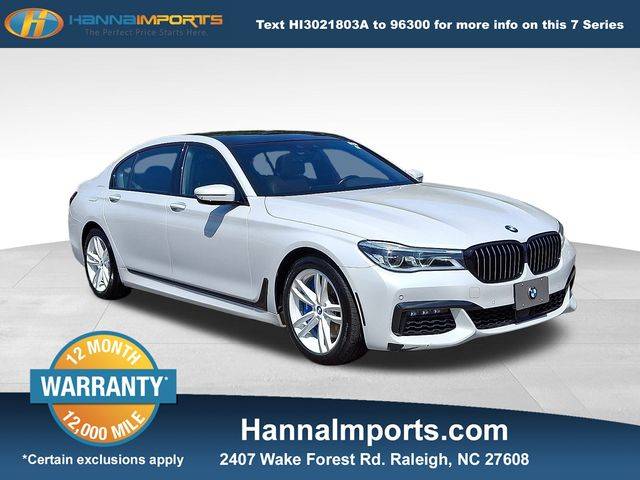2018 BMW 7 Series 750i — Sedan — 67,037 mi — Raleigh, NC