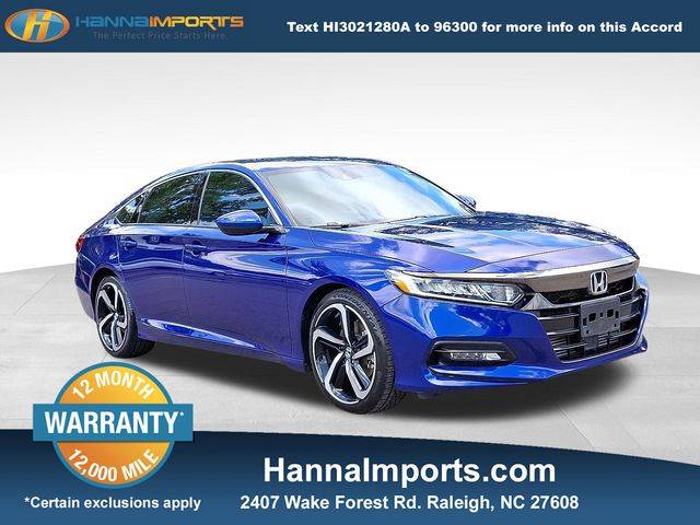 2019 Honda Accord Sport — Sedan — 54,602 mi — Raleigh, NC