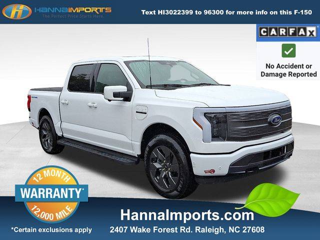 2023 Ford F-150 Lightning LARIAT — Pickup Truck — 9,457 mi — Raleigh, NC