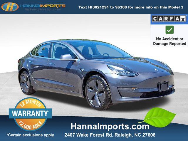 2018 Tesla Model 3 Long Range — Sedan — 61,865 mi — Raleigh, NC