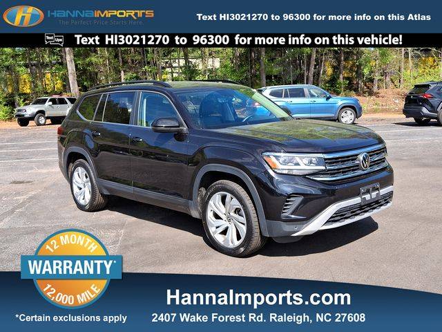 2021 Volkswagen Atlas SE with Technology — SUV — 65,115 mi — Raleigh, NC