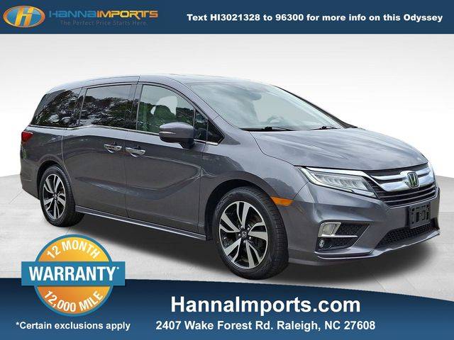 2019 Honda Odyssey Elite — Minivan — 65,347 mi — Raleigh, NC