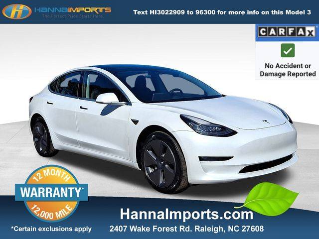 2019 Tesla Model 3 Long Range — Sedan — 38,036 mi — Raleigh, NC