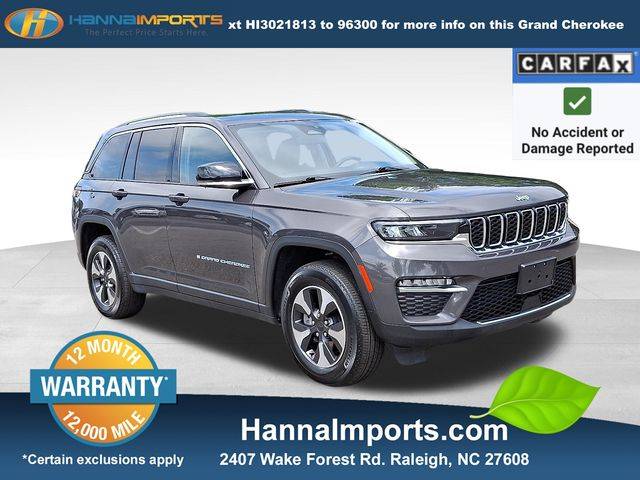 2023 Jeep Grand Cherokee 4xe — SUV — 40,177 mi — Raleigh, NC