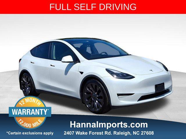 2021 Tesla Model Y Performance — SUV — 37,913 mi — Raleigh, NC