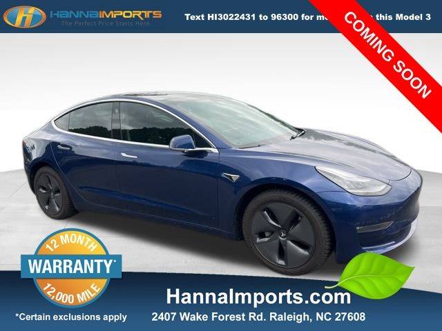 2019 Tesla Model 3 Long Range — Sedan — 39,211 mi — Raleigh, NC