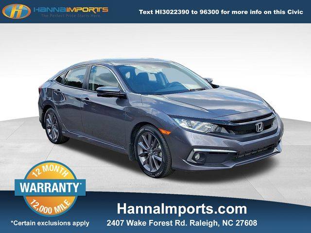 2021 Honda Civic EX — Sedan — 42,881 mi — Raleigh, NC