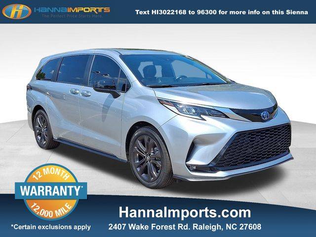 2024 Toyota Sienna XSE — Minivan — 18,753 mi — Raleigh, NC