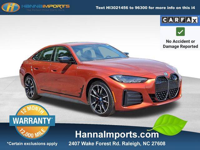 2024 BMW i4 M50 — Sedan — 8,197 mi — Raleigh, NC