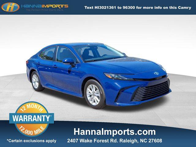 2025 Toyota Camry LE — Sedan — 29,353 mi — Raleigh, NC