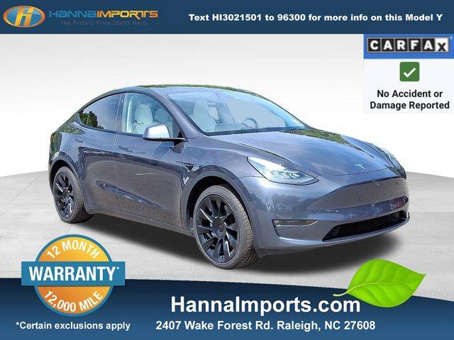 2021 Tesla Model Y Long Range — SUV — 37,280 mi — Raleigh, NC