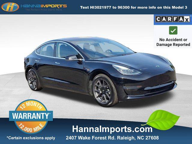 2018 Tesla Model 3 Long Range — Sedan — 44,569 mi — Raleigh, NC