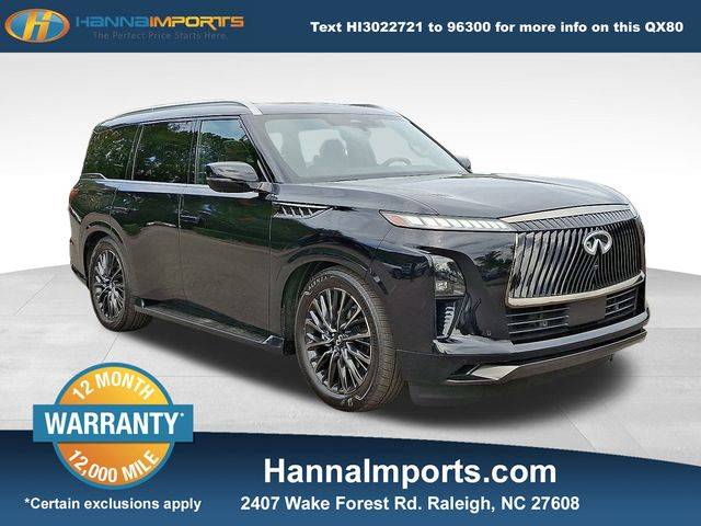 2025 INFINITI QX80 AUTOGRAPH — SUV — 2,295 mi — Raleigh, NC