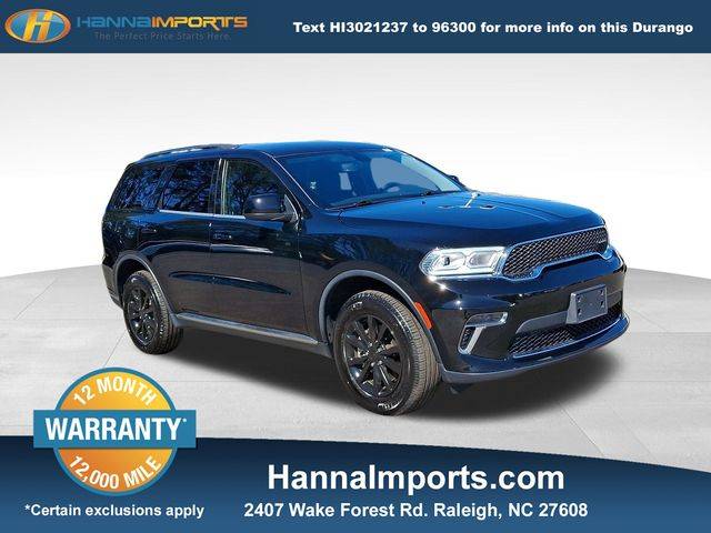 2022 Dodge Durango SXT — SUV — 15,878 mi — Raleigh, NC