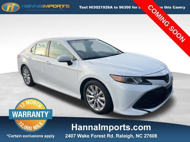 2019 Toyota Camry L — Sedan — 80,581 mi — Raleigh, NC