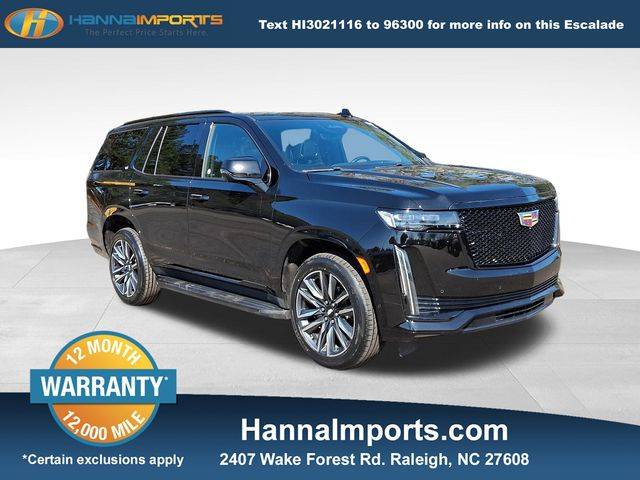 2023 Cadillac Escalade Sport — SUV — 56,613 mi — Raleigh, NC