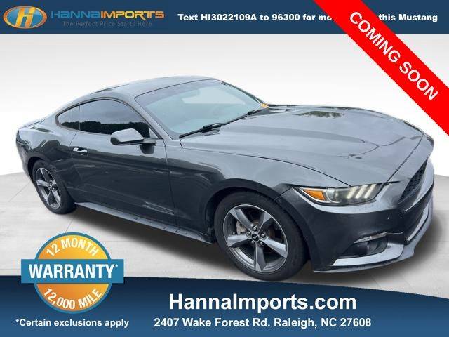2015 Ford Mustang V6 — Coupe — 77,612 mi — Raleigh, NC