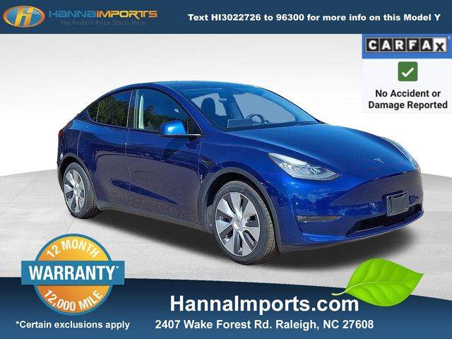 2021 Tesla Model Y Long Range — SUV — 81,153 mi — Raleigh, NC