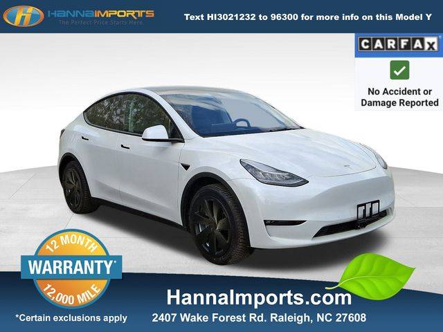 2021 Tesla Model Y Long Range — SUV — 66,663 mi — Raleigh, NC