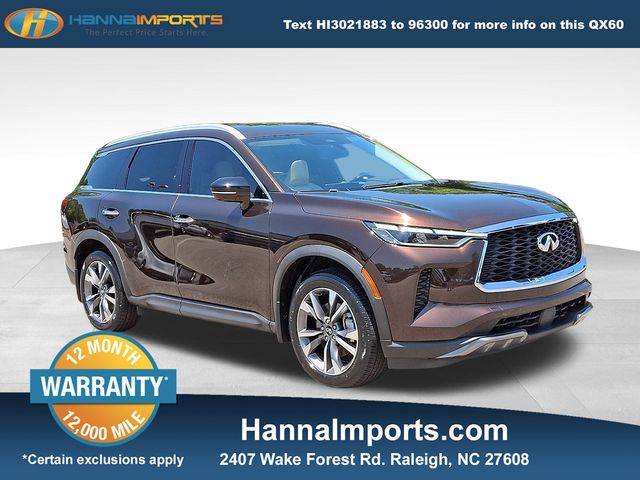 2022 INFINITI QX60 LUXE — SUV — 77,018 mi — Raleigh, NC