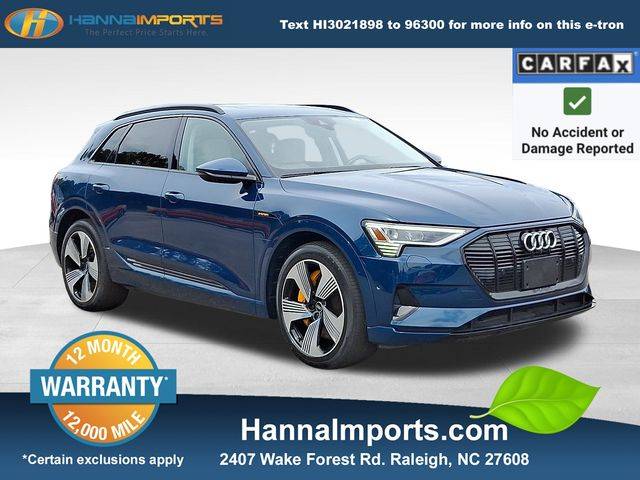 2022 Audi e-tron Premium Plus — SUV — 16,984 mi — Raleigh, NC