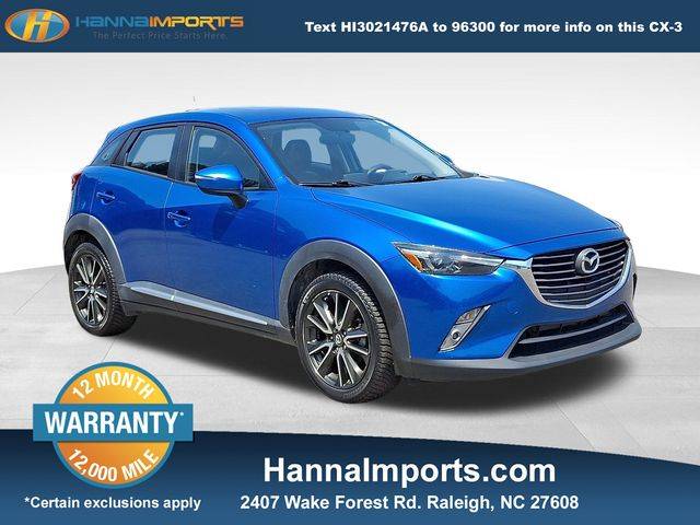 2016 Mazda CX-3 Grand Touring — SUV — 122,593 mi — Raleigh, NC