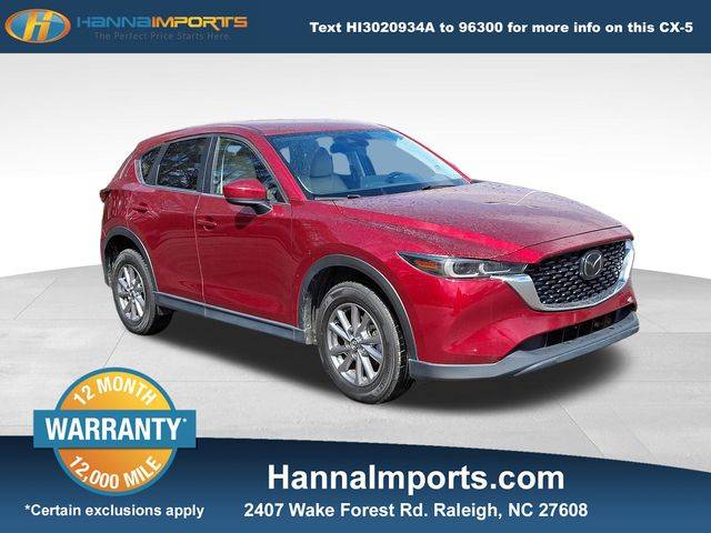 2022 Mazda CX-5 2.5 S Select — SUV — 70,255 mi — Raleigh, NC