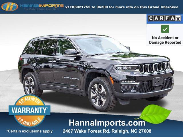 2023 Jeep Grand Cherokee 4xe — SUV — 47,282 mi — Raleigh, NC