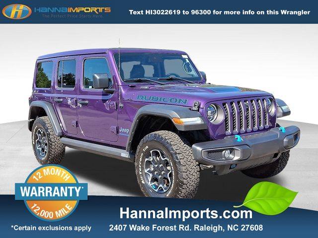 2023 Jeep Wrangler Rubicon 4xe — SUV — 10,635 mi — Raleigh, NC