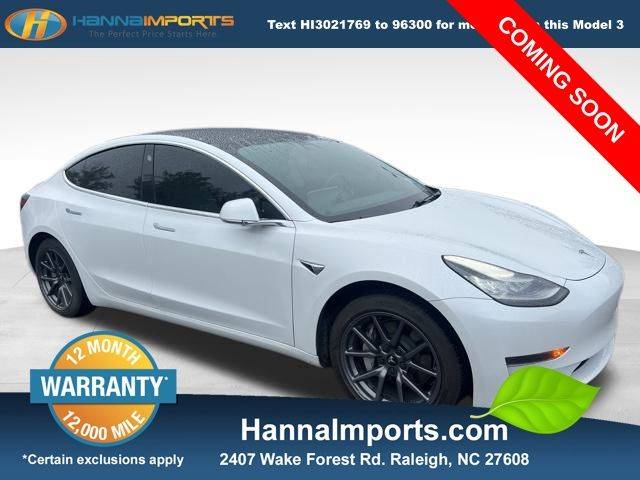 2020 Tesla Model 3 Standard Range — Sedan — 55,901 mi — Raleigh, NC