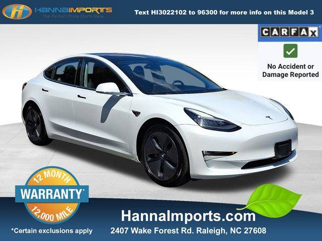 2018 Tesla Model 3 Long Range — Sedan — 69,086 mi — Raleigh, NC
