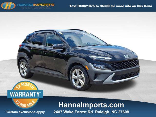 2022 Hyundai Kona SEL — SUV — 82,531 mi — Raleigh, NC