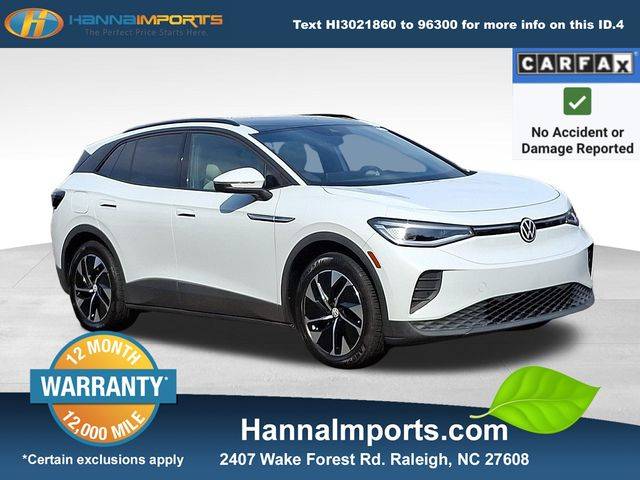 2021 Volkswagen ID.4 Pro S — SUV — 27,256 mi — Raleigh, NC