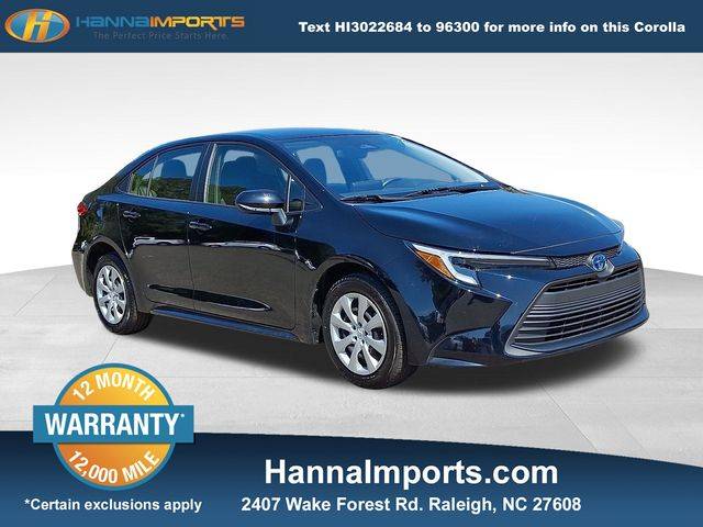 2024 Toyota Corolla Hybrid SE — Sedan — 50,729 mi — Raleigh, NC