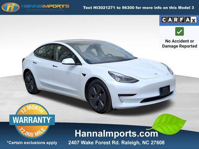 2023 Tesla Model 3 Long Range — Sedan — 101,000 mi — Raleigh, NC