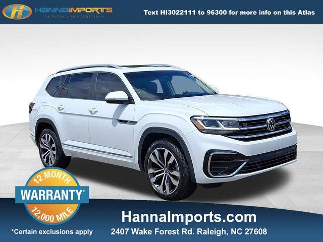2021 Volkswagen Atlas SEL R-Line — SUV — 78,557 mi — Raleigh, NC