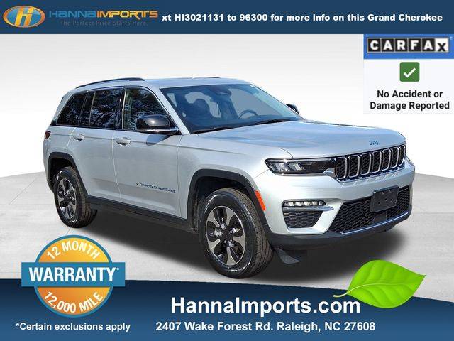 2023 Jeep Grand Cherokee 4xe — SUV — 59,380 mi — Raleigh, NC