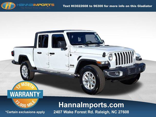 2023 Jeep Gladiator Sport S — Pickup Truck — 62,241 mi — Raleigh, NC