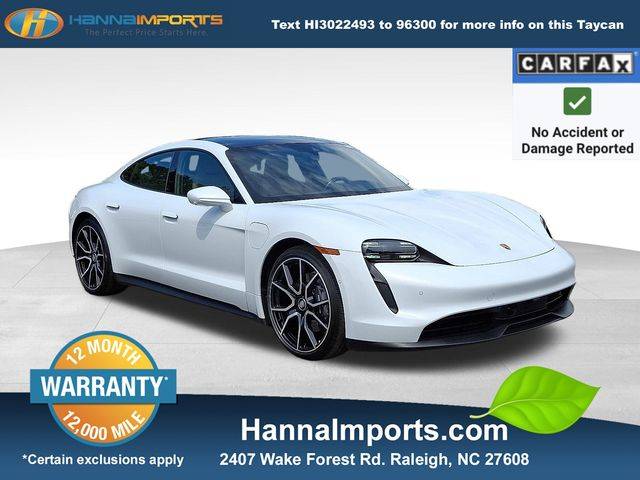 2022 Porsche Taycan Standard — Sedan — 20,706 mi — Raleigh, NC