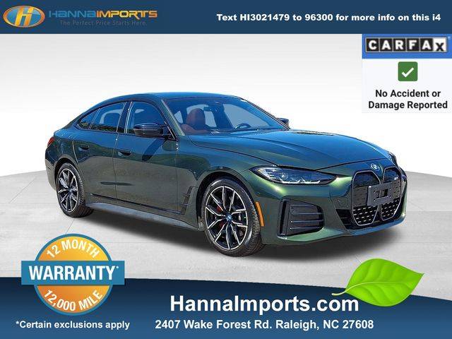 2023 BMW i4 M50 — Sedan — 17,355 mi — Raleigh, NC
