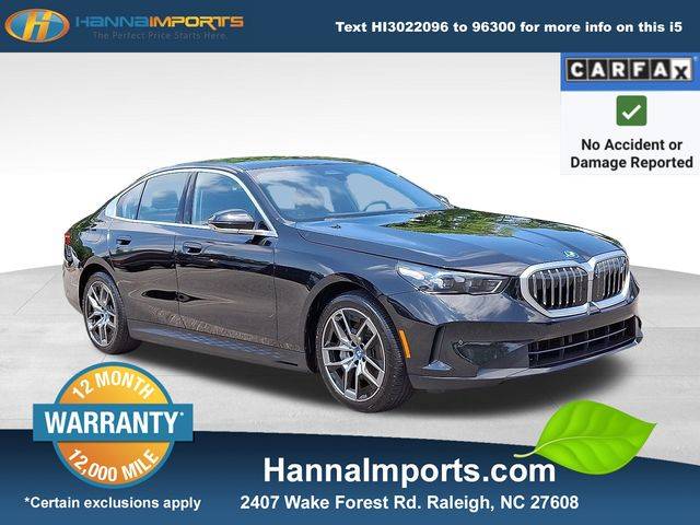 2024 BMW i5 eDrive40 — Sedan — 15,057 mi — Raleigh, NC