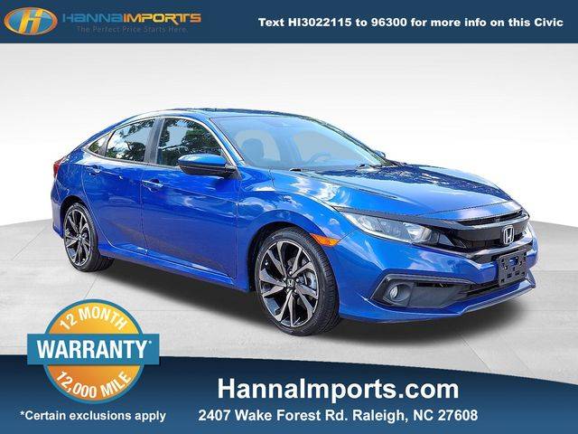 2021 Honda Civic Sport — Sedan — 70,572 mi — Raleigh, NC