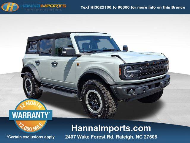 2023 Ford Bronco Badlands — SUV — 12,164 mi — Raleigh, NC