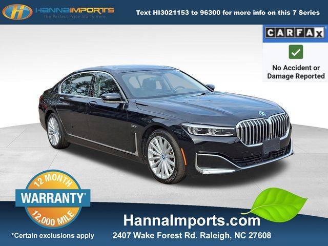 2022 BMW 7 Series 745e — Sedan — 29,971 mi — Raleigh, NC