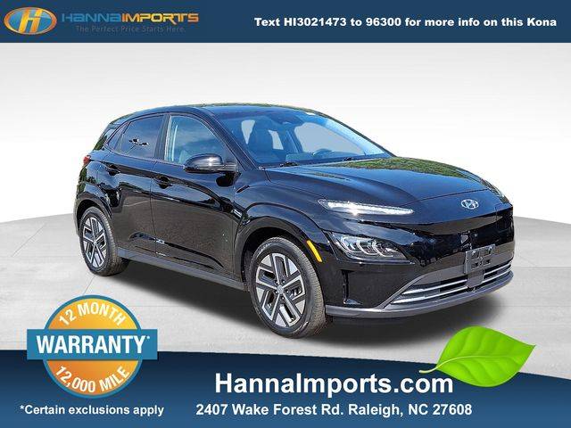2022 Hyundai Kona Electric Limited — SUV — 23,217 mi — Raleigh, NC