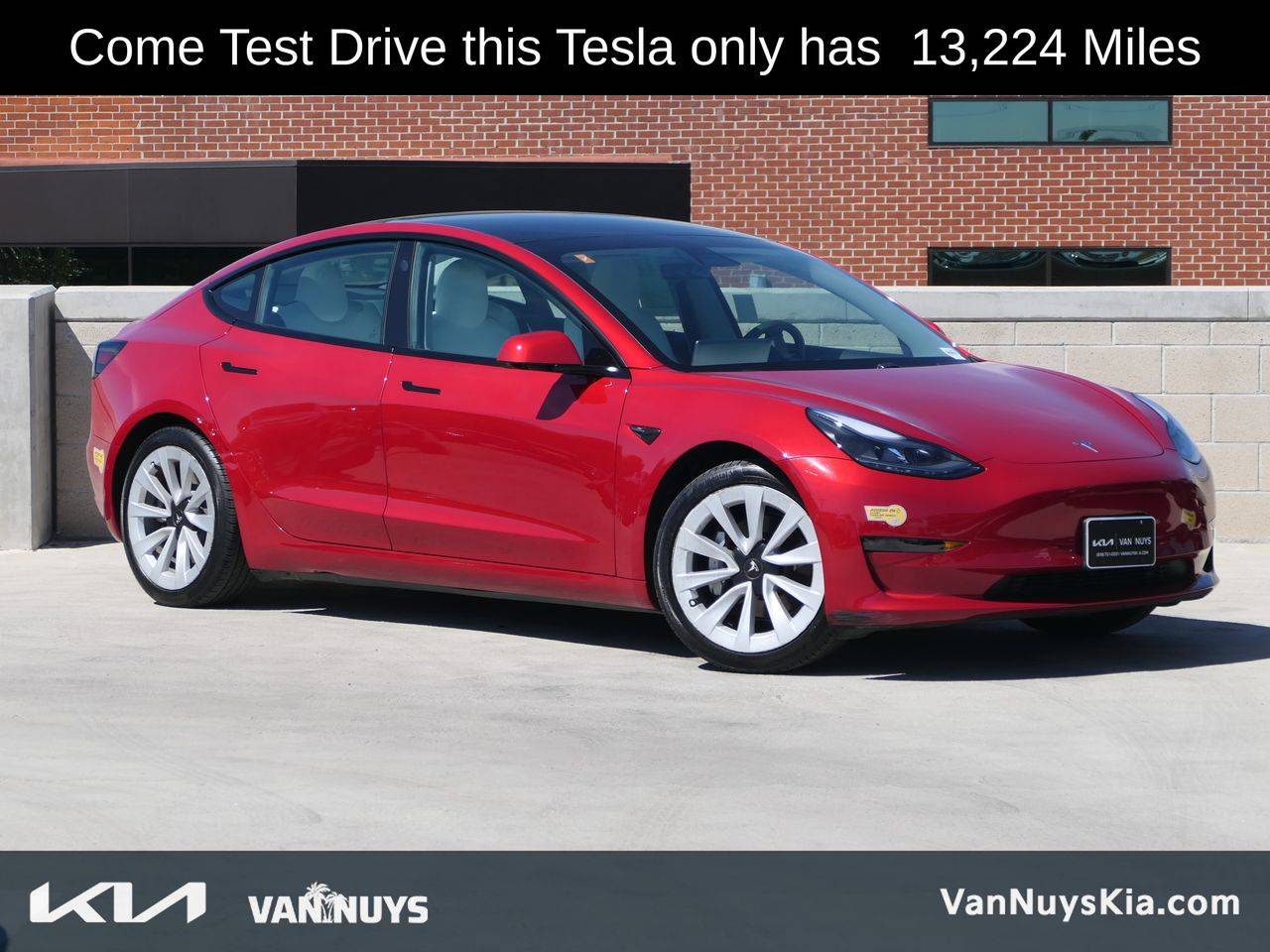2021 Tesla Model 3 Standard Range Plus — Sedan — 13,224 mi — Van Nuys, CA
