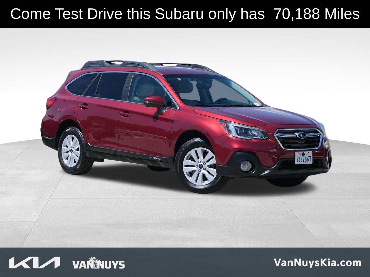 2018 Subaru Outback 2.5i Premium — SUV — 70,188 mi — Van Nuys, CA