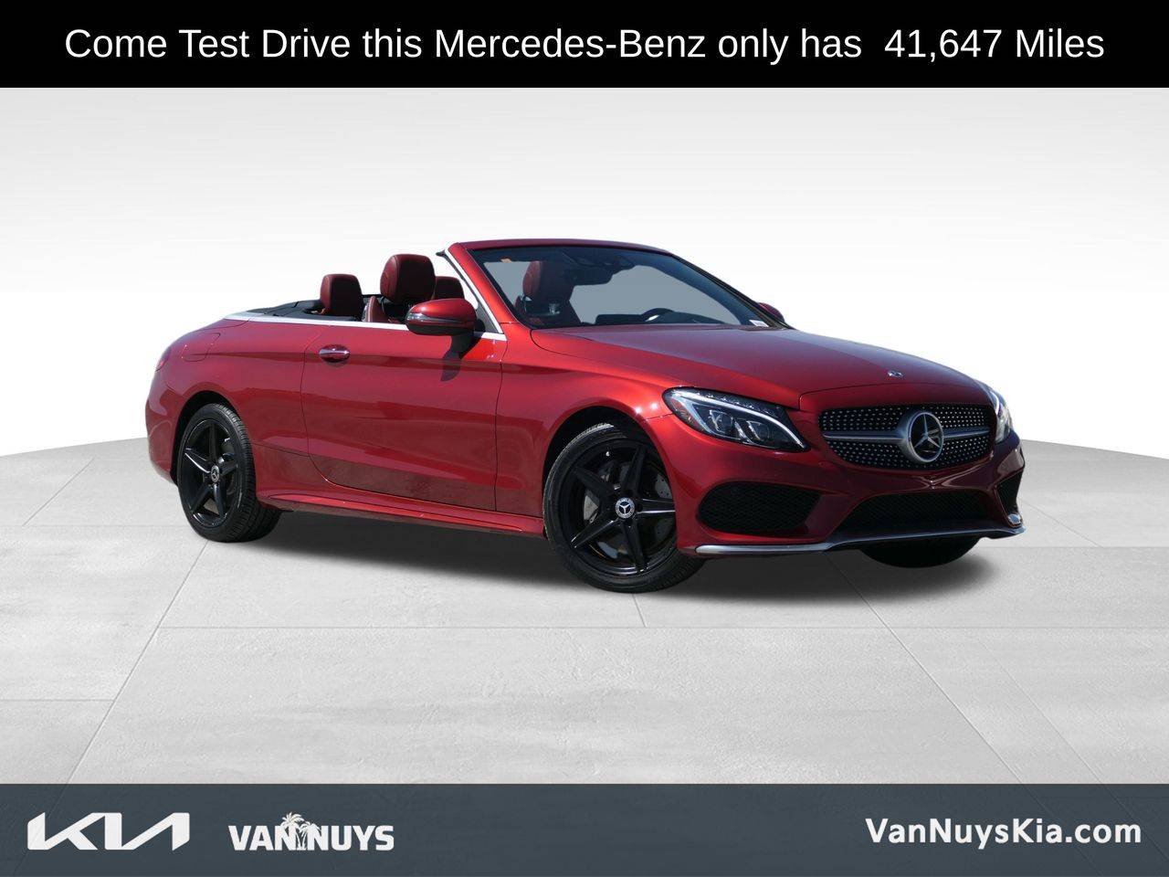 2017 Mercedes-Benz C-Class C 300 — Convertible — 41,647 mi — Van Nuys, CA