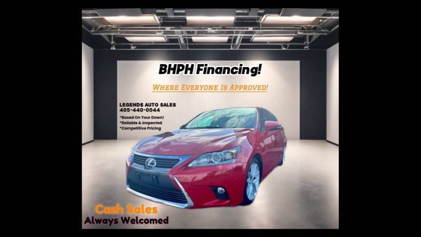 2016 Lexus CT CT 200h — Hatchback — 88,033 mi — Bethany, OK